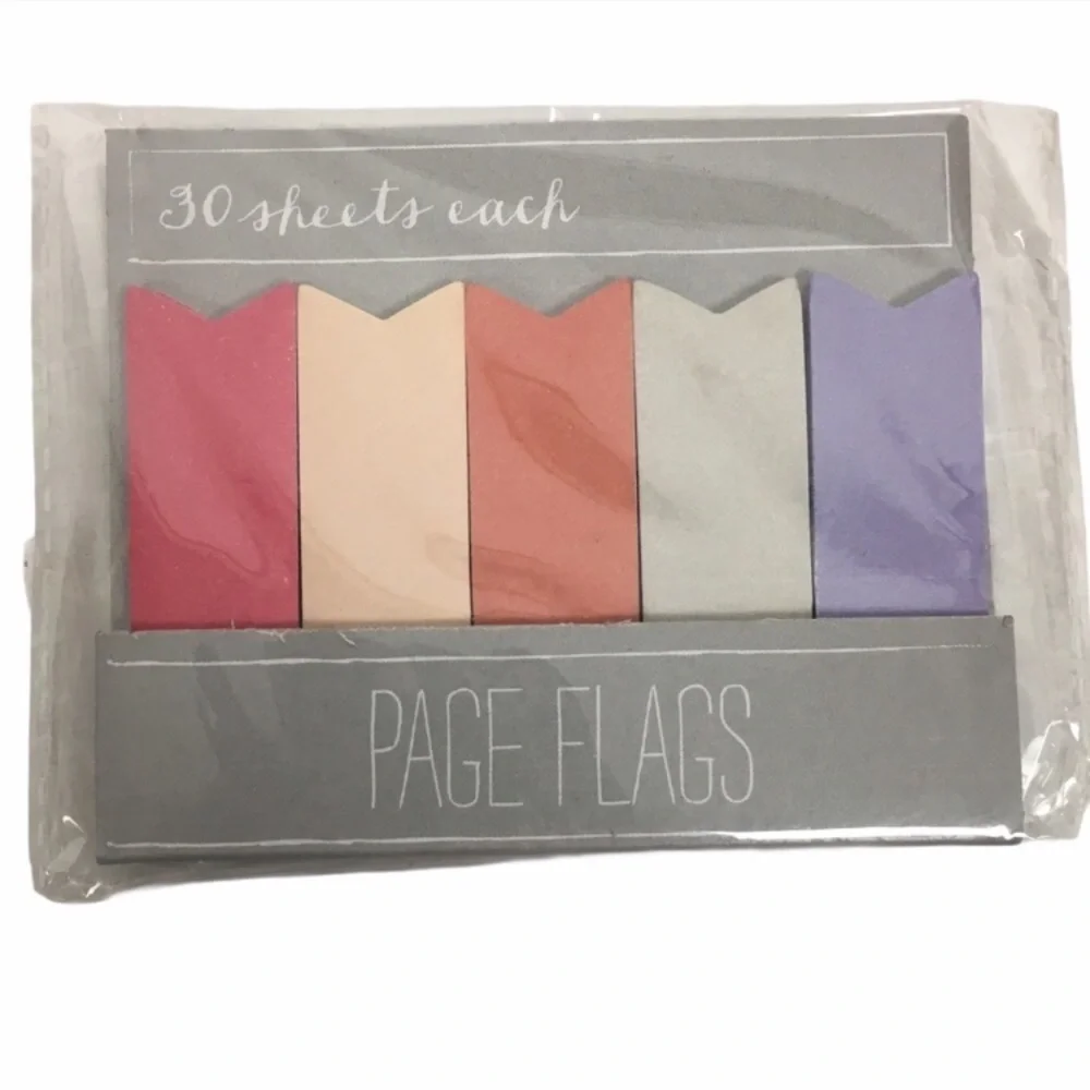 TARGET Page Flags Sticky Bookmark Planner Supplies Accessories Scrapbooking Desk